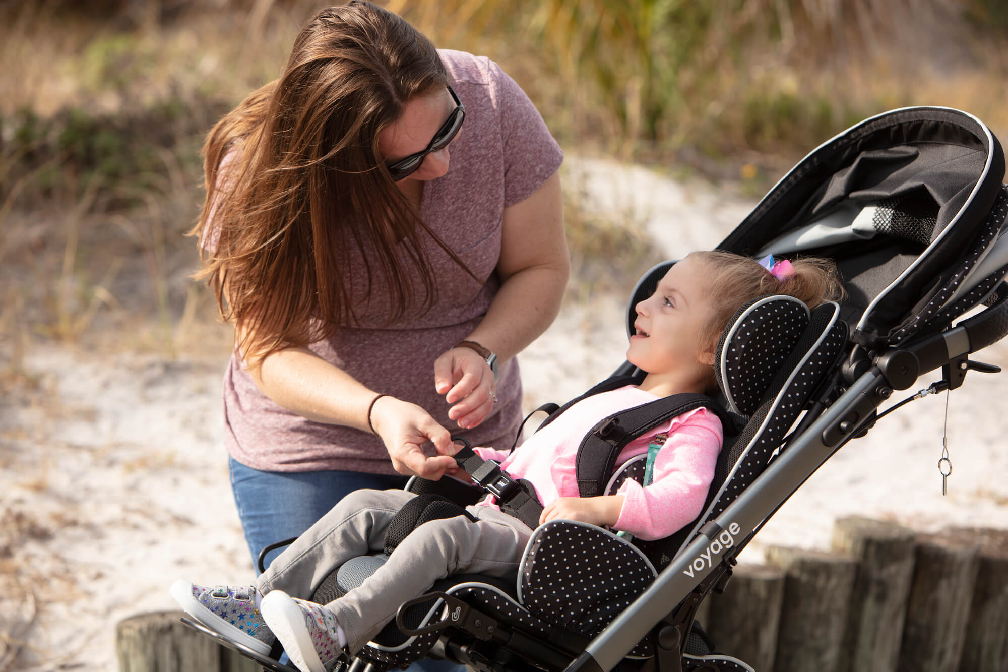 Poussette Swifty pour enfant handicapé